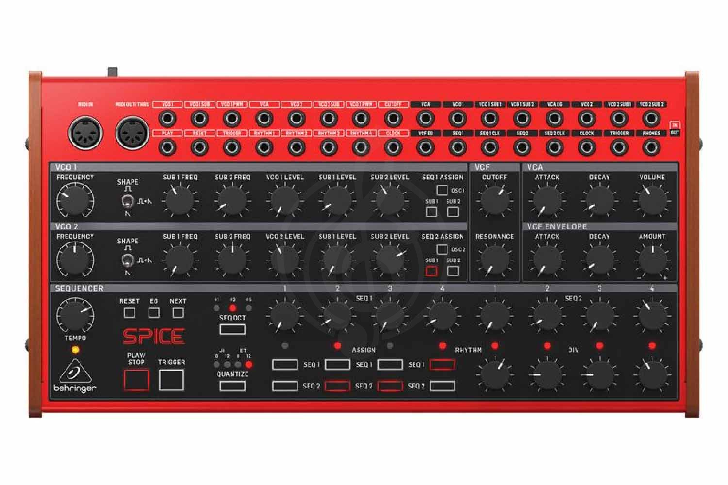 Аналоговый синтезатор BEHRINGER SPICE - Синтезатор аналоговый, Behringer SPICE в магазине Доминанта мьюзик - фото 2