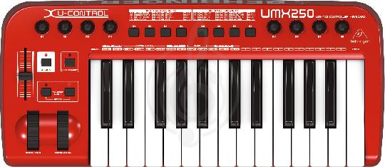 Изображение MIDI-клавиатура Behringer UMX250 U-CONTROL