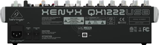 Аналоговый микшер Аналоговый микшер Behringer Behringer Xenyx QX1222USB Пульт микшерный Xenyx QX1222USB - фото 3