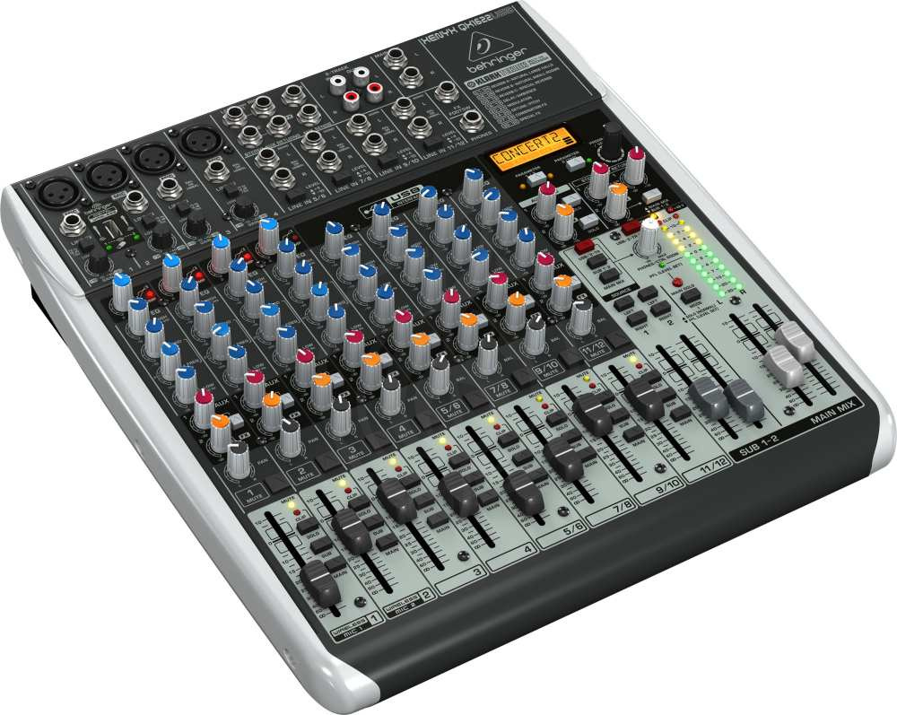 Аналоговый микшер Аналоговый микшер Behringer Behringer Xenyx QX1622USB-EU Пульт микшерный Xenyx QX1622USB - фото 2