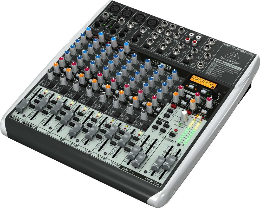 Аналоговый микшер Аналоговый микшер Behringer Behringer Xenyx QX1622USB-EU Пульт микшерный Xenyx QX1622USB - фото 4