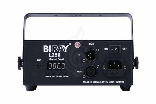Лазерный светильник Bi Ray L250MW - Лазерный проектор + RGBUV, лазер, Bi Ray L250MW в магазине Доминанта мьюзик - фото 6