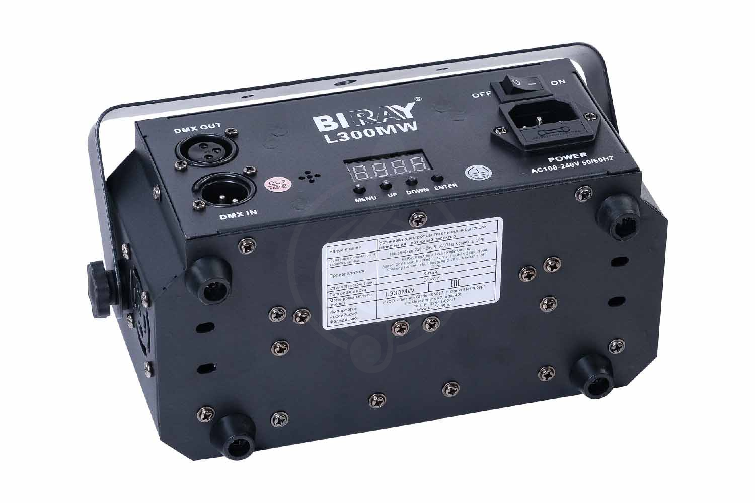 Лазерный светильник Bi Ray L300MW - Лазерный проектор, Bi Ray L300MW в магазине Доминанта мьюзик - фото 4