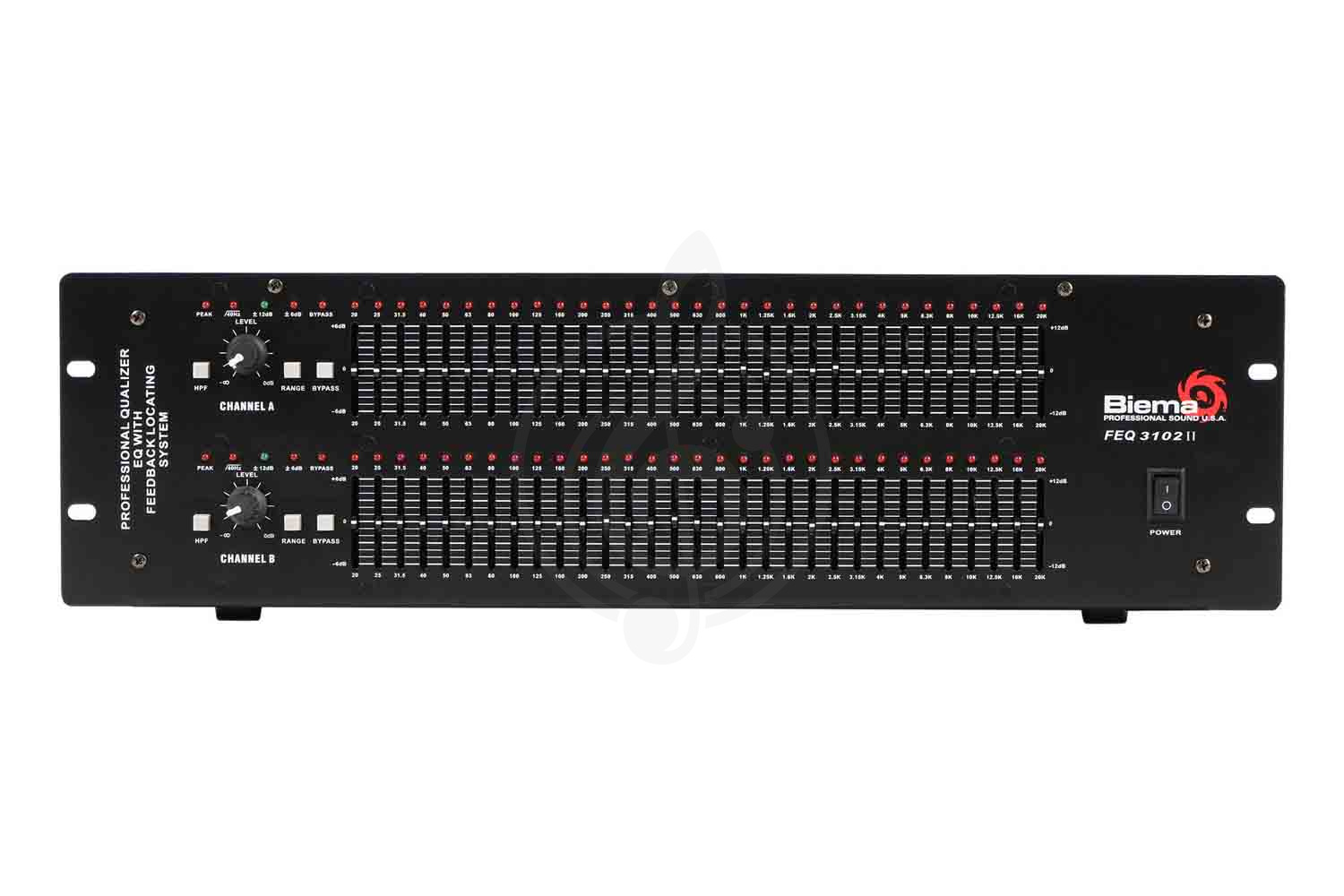 Эквалайзер Biema FEQ3102II - Графический эквалайзер, Biema FEQ3102II в магазине Доминанта мьюзик - фото 5