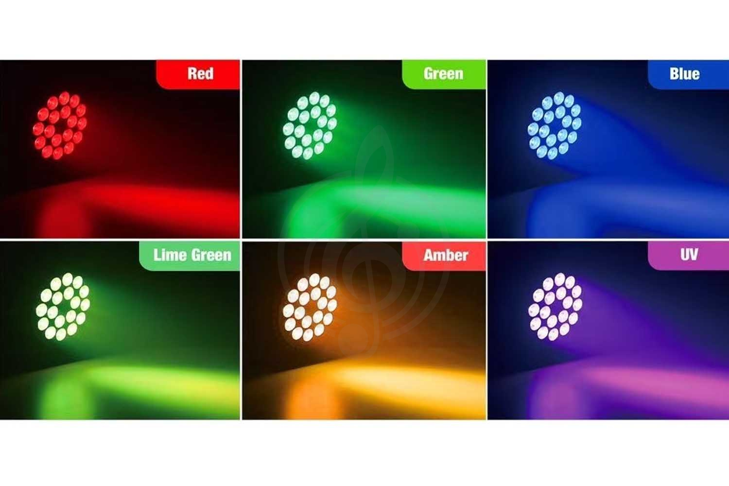 Big Dipper LPC1818 - Светодиодный прожектор смены цвета - фото 2 Заливной светильник (LED wash) Big Dipper LPC1818 - Светодиодный прожектор смены цвета, LPC1818 в магазине DominantaMusic - фото 2