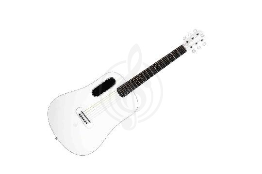 Изображение Blue Lava Touch White - Трансакустическая гитара