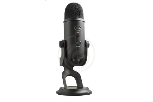 Изображение USB студийный микрофон Blue Microphones Yeti Blackout