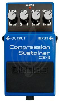 Изображение Boss CS-3 Compression Sustainer - Педаль гитарная, компрессор