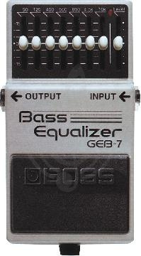 Изображение Boss GEB-7 - Графический басовый 7-ми полосный эквалайзер