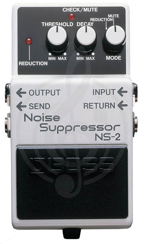 Педаль для электрогитар Педали для электрогитар Boss Boss NS-2 Noise Suppressor - Подавитель шумов NS-2 - фото 1