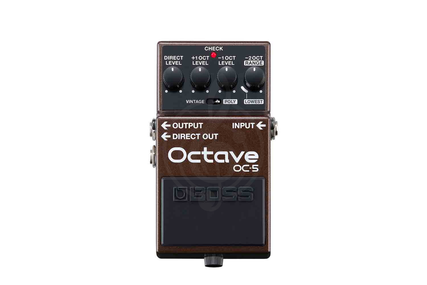 Педаль для электрогитар BOSS OC-5 - Гитарная педаль эффекта октавер, Boss OC-5 в магазине DominantaMusic - фото 2
