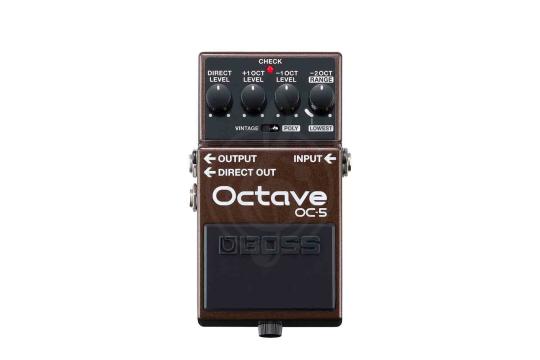 Педаль для электрогитар BOSS OC-5 - Гитарная педаль эффекта октавер, Boss OC-5 в магазине DominantaMusic - фото 2