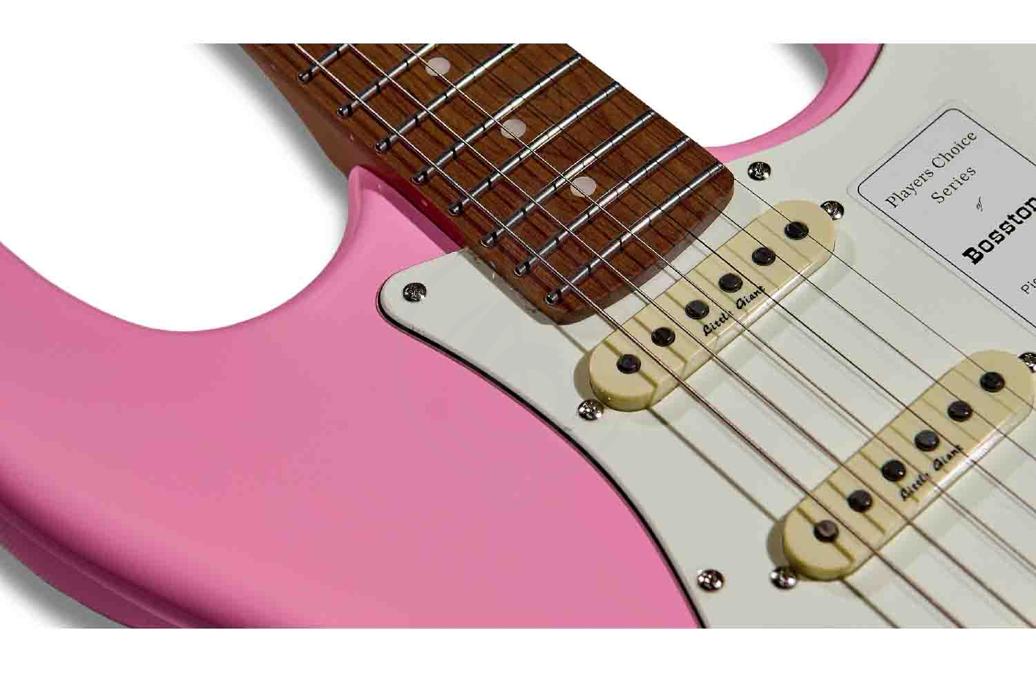 Электрогитара Stratocaster Bosstone SEG-03 PK - Электрогитара,  SEG-03 PK в магазине DominantaMusic - фото 8