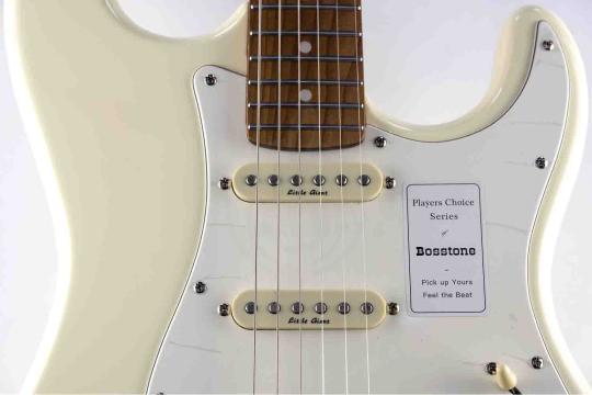 Электрогитара Stratocaster Bosstone SEG-03 WH - Электрогитара,  SEG-03 WH в магазине DominantaMusic - фото 4