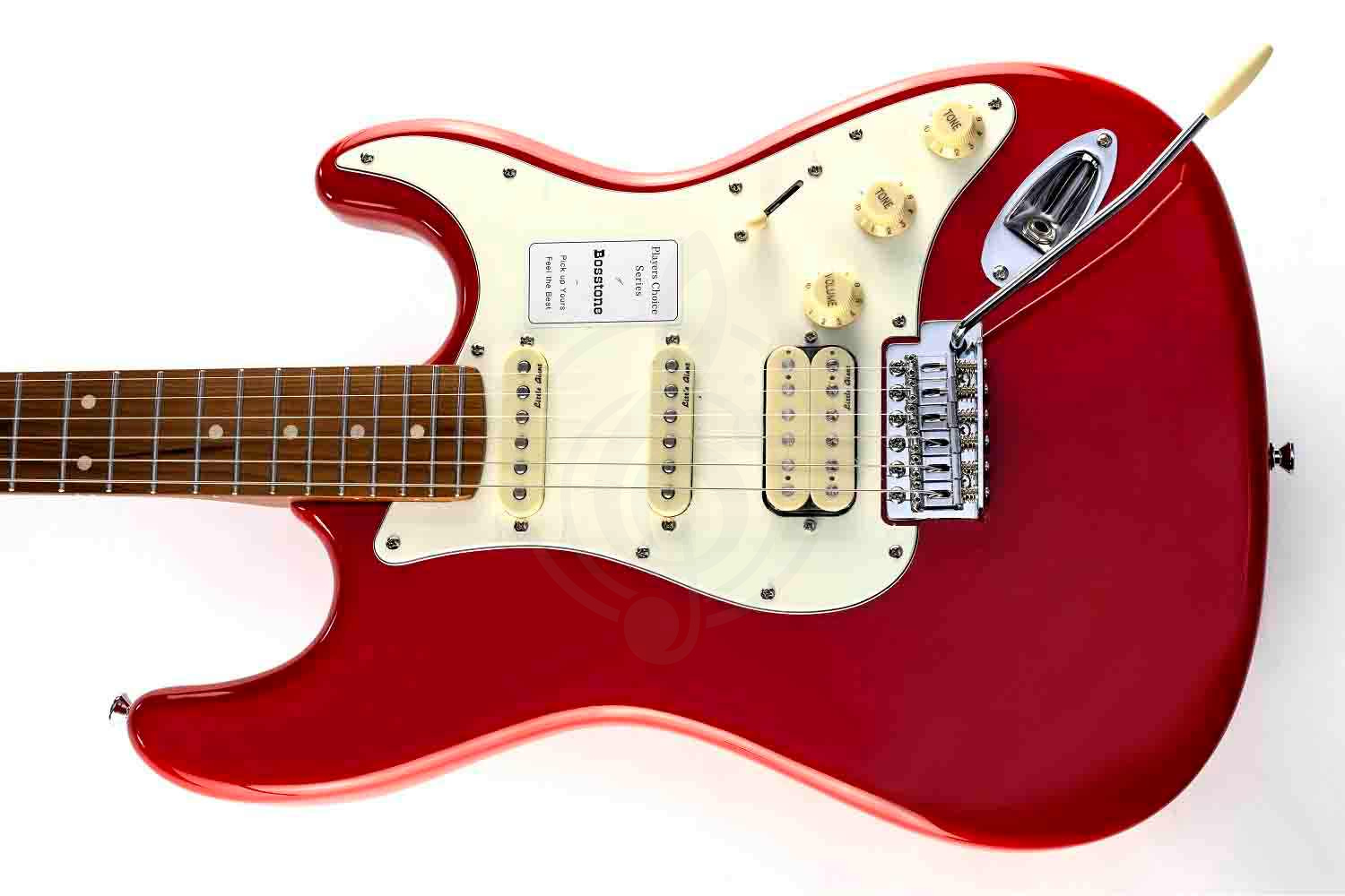Bosstone SEG-04 RD - Электрогитара - фото 3 Электрогитара Stratocaster Bosstone SEG-04 RD - Электрогитара,  SEG-04 RD в магазине DominantaMusic - фото 3
