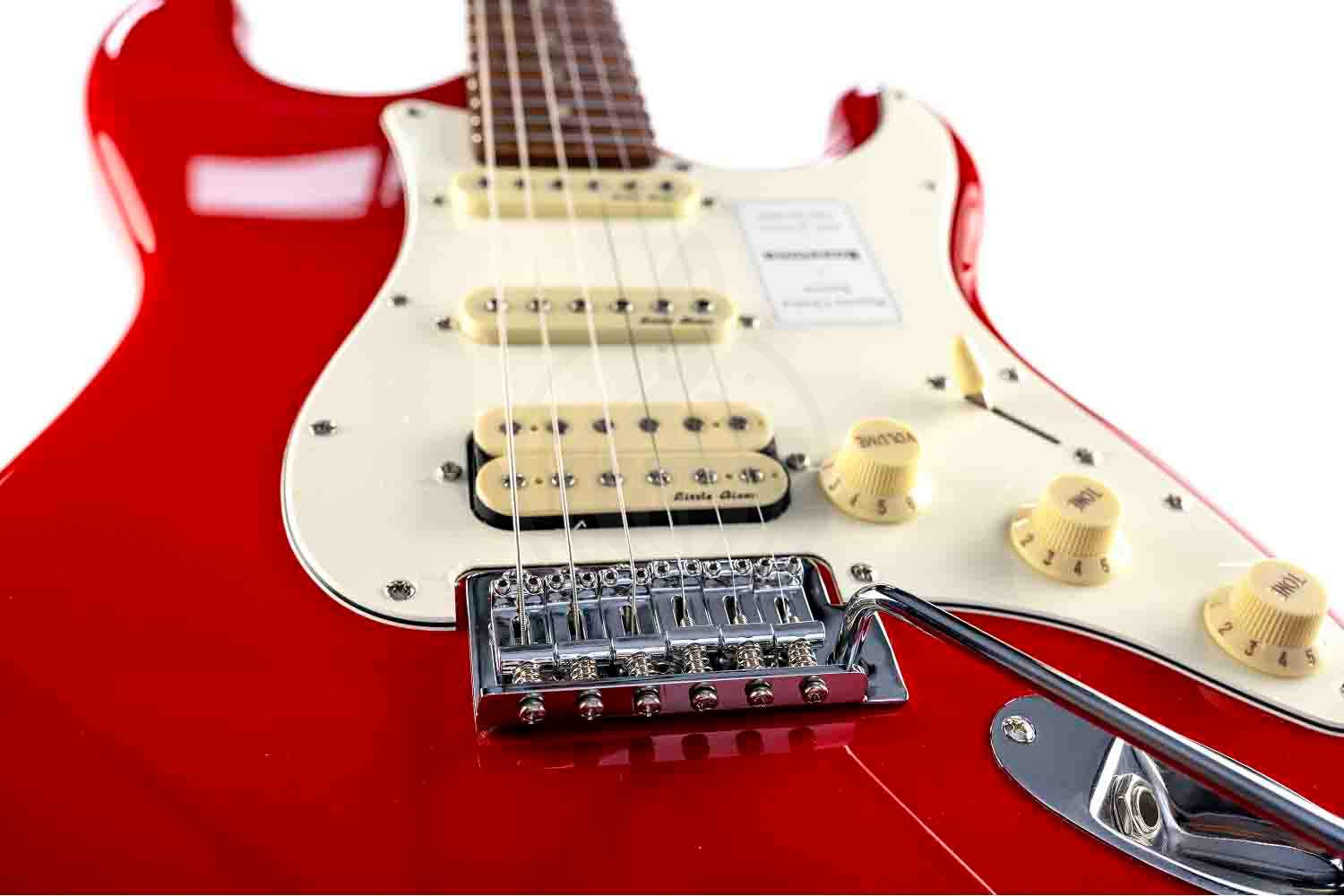 Bosstone SEG-04 RD - Электрогитара - фото 4 Электрогитара Stratocaster Bosstone SEG-04 RD - Электрогитара,  SEG-04 RD в магазине DominantaMusic - фото 4