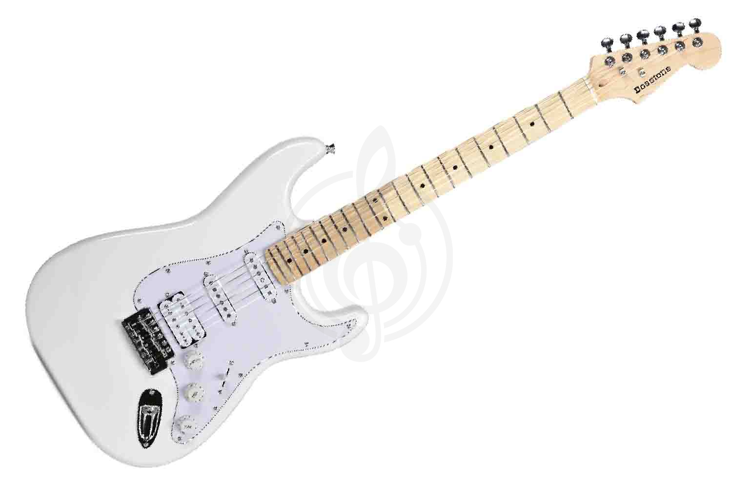 Электрогитара Stratocaster Bosstone SGP-03 WH - Электрогитара, Bosstone SGP-03 WH в магазине DominantaMusic - фото 1