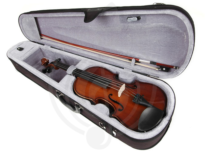 Скрипка 3/4 Скрипки 3/4 Brahner BRAHNER  BV-400 3/4 (КОМПЛЕКТ - кейс + смычок) BV-400 3/4 - фото 1