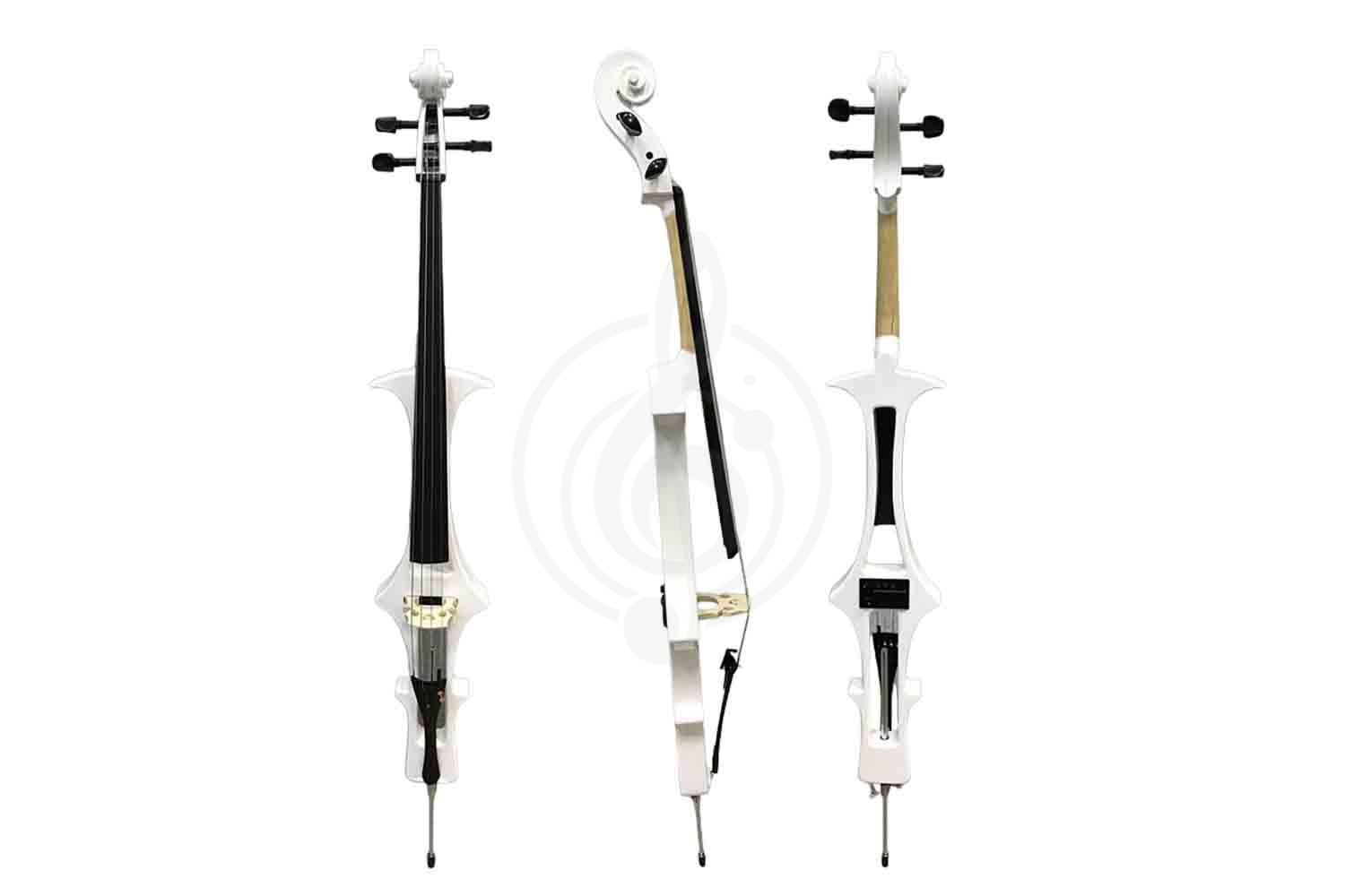 Электронная виолончель Смычки для скрипки Brahner BRAHNER EC-68/MWH 4/4 - Электровиолончель EC-68/MWH - фото 2