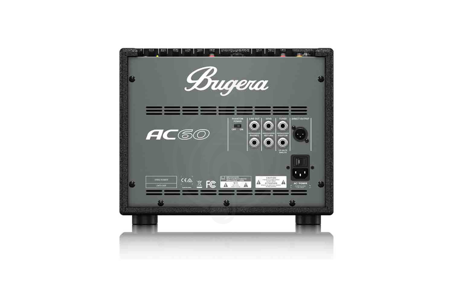 Комбоусилитель для акустической гитары BUGERA AC60 - комбо для акустических инструментов, Bugera AC60 в магазине DominantaMusic - фото 3