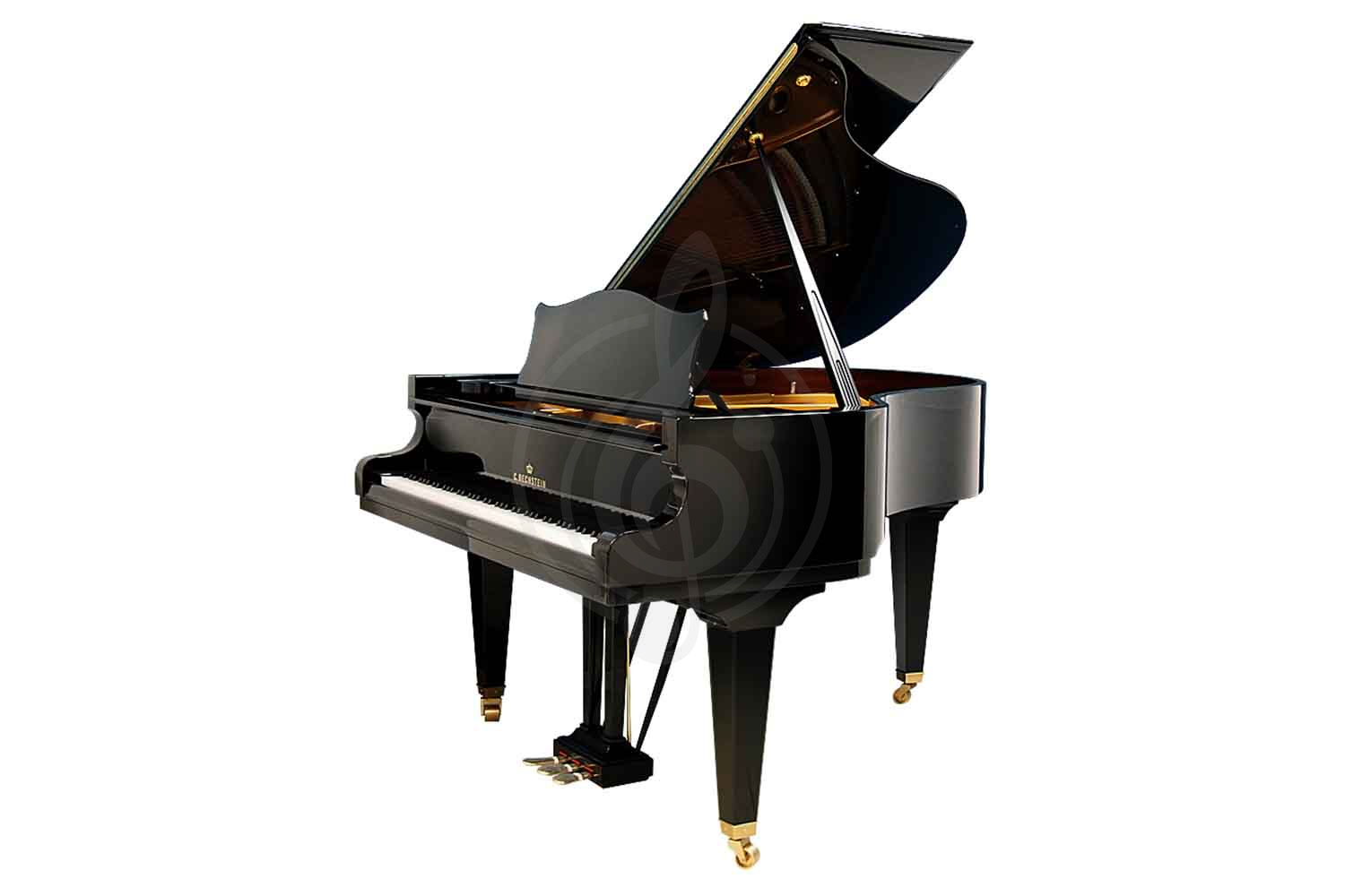 Акустический рояль C. Bechstein L 167 BLP - Рояль акустический черный, полированный, Bechstein L 167 BLP в магазине DominantaMusic - фото 1
