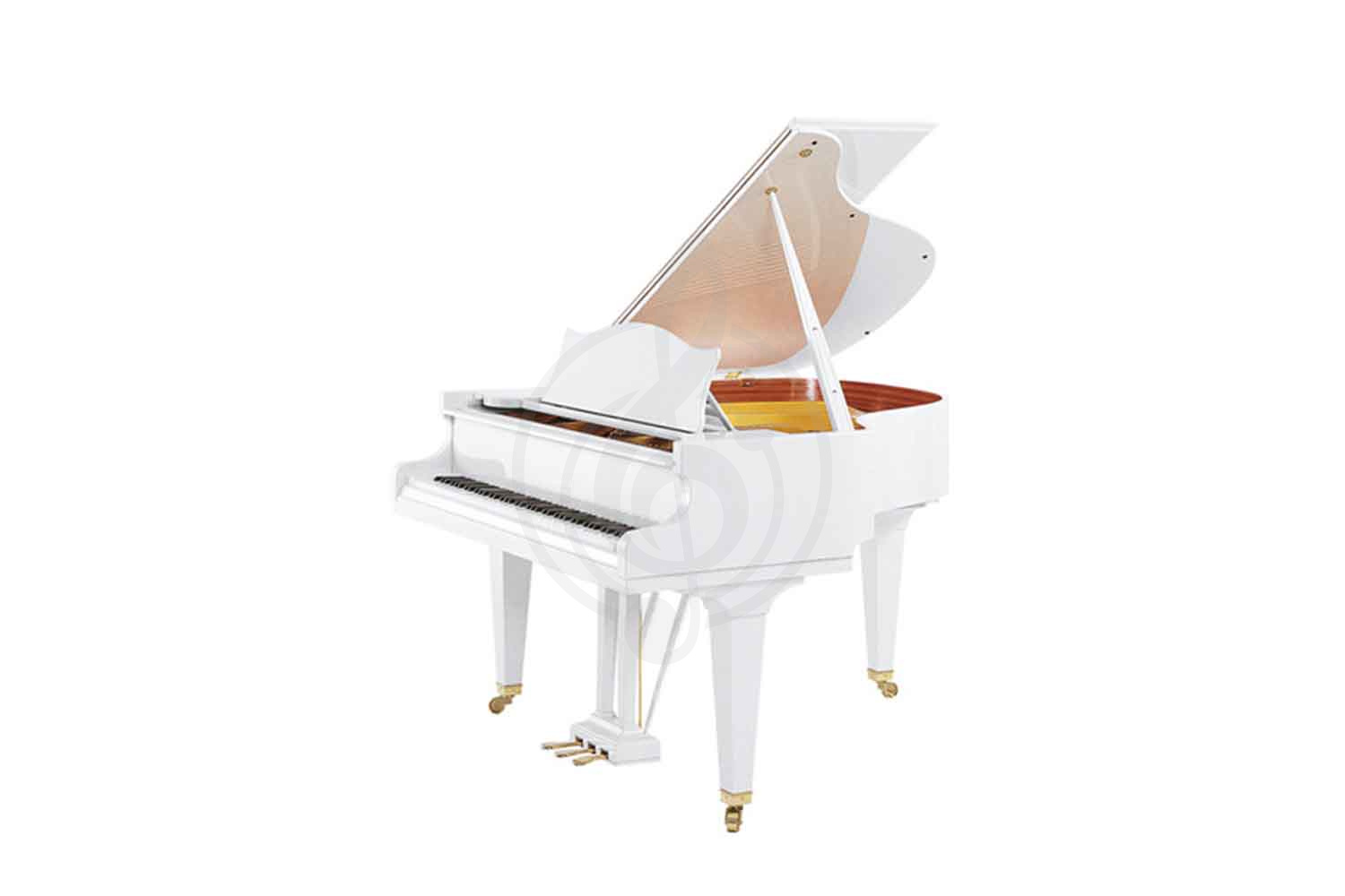 Акустический рояль C. Bechstein L 167 WHP - Рояль акустический белый, полированный, Bechstein L 167 WHP в магазине DominantaMusic - фото 1