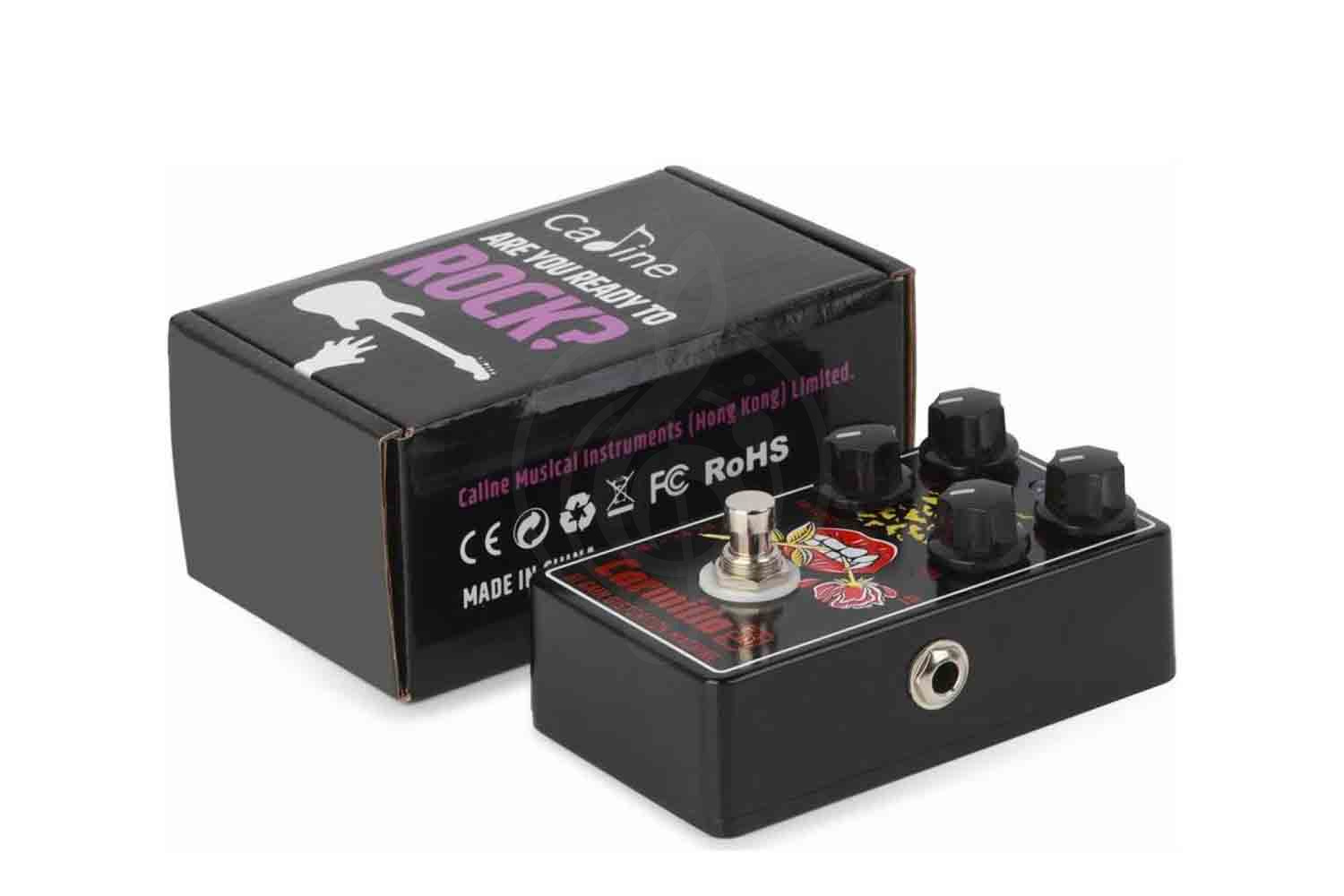 CALINE CP-515 - Педаль Distortion - фото 2 Педаль для электрогитар CALINE CP-515 - Педаль Distortion, CP-515 в магазине DominantaMusic - фото 2