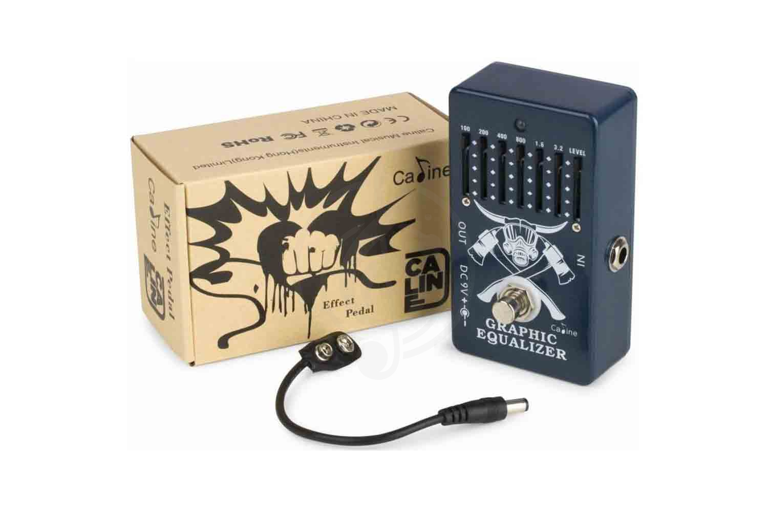CALINE CP-71 - Педаль Equalizer - фото 2 Педаль для электрогитар CALINE CP-71 - Педаль Equalizer, CP-71 в магазине DominantaMusic - фото 2