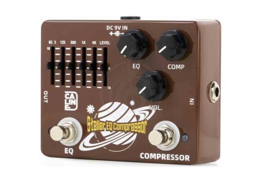CALINE DCP-10 - Педаль Compressor - фото 2 Педаль для электрогитар CALINE DCP-10 - Педаль Compressor, DCP-10 в магазине DominantaMusic - фото 2