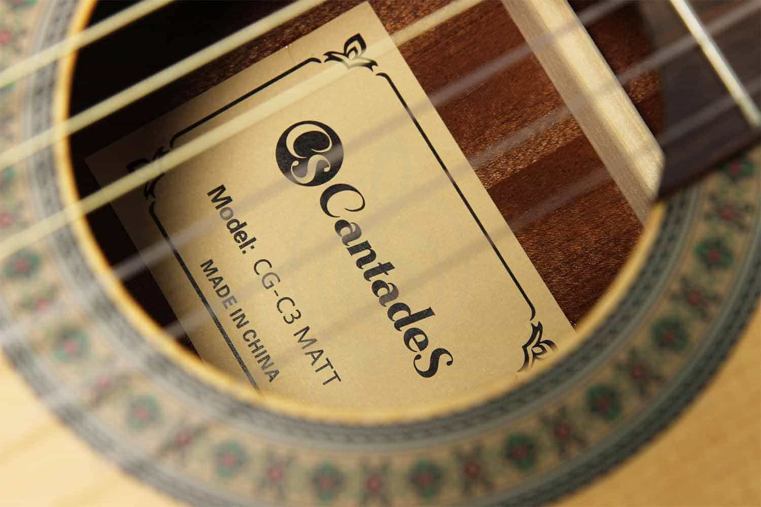 Классическая гитара 4/4 CantadeS CG-C3 Matt - Классическая гитара, CantadeS CG-C3 Matt в магазине DominantaMusic - фото 5