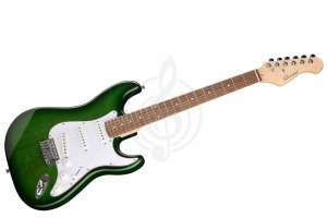 Изображение Электрогитара Stratocaster Caraya E200TGR