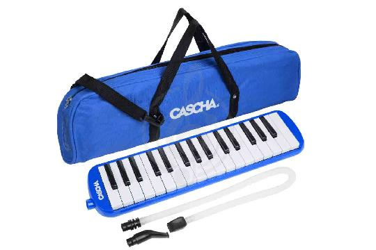 Мелодика Cascha HH-2060 - Мелодика, 32 клавиши, с чехлом и мундштуком, голубая, Cascha HH-2060 в магазине DominantaMusic - фото 1
