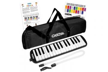 Мелодика Cascha HH-2061 - Мелодика, 32 клавиши, с чехлом и мундштуком, черная, Cascha HH-2061 в магазине DominantaMusic - фото 2
