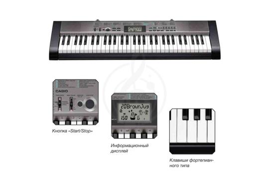 Домашний синтезатор Домашние синтезаторы Casio Casio CTK-1300 Синтезатор CTK-1300 - фото 3