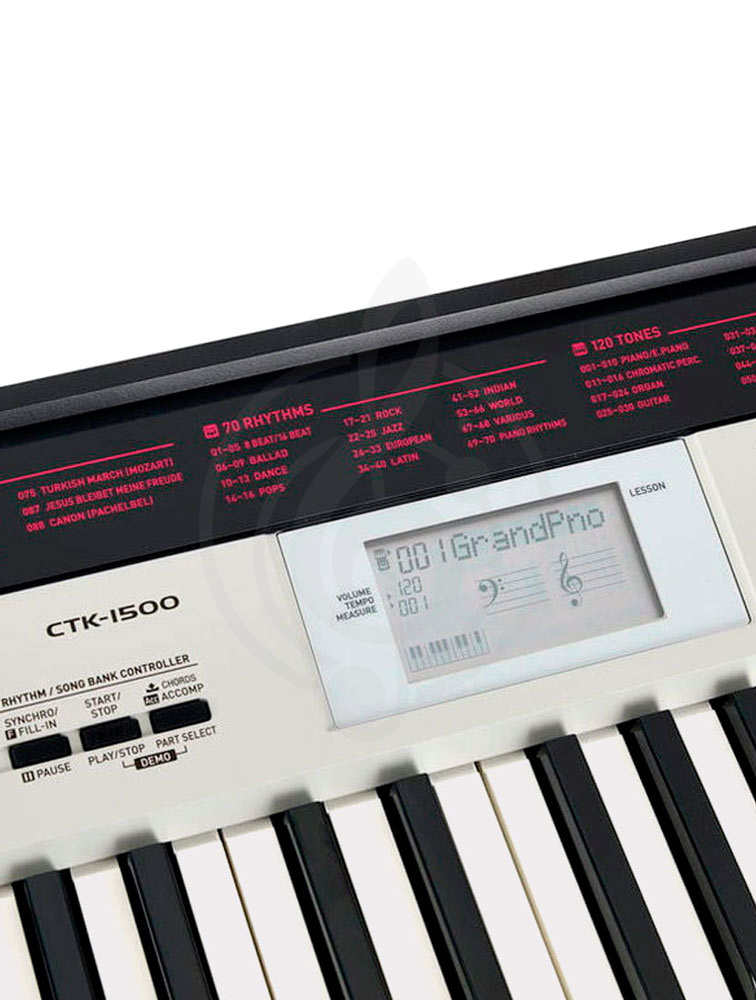 Домашний синтезатор Домашние синтезаторы Casio Casio CTK-1500 - Синтезатор CTK-1500 - фото 4