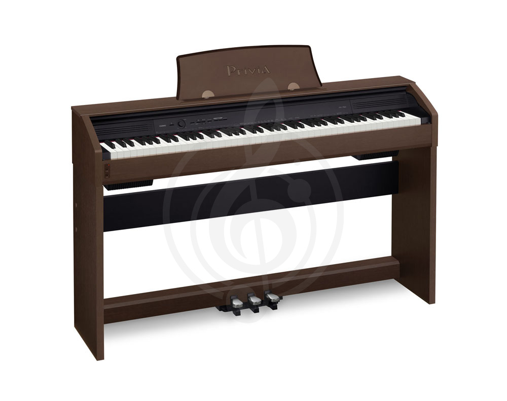 Цифровое пианино Цифровые пианино Casio Casio Privia PX-750BN, цифровое пианино PX-750BN - фото 1
