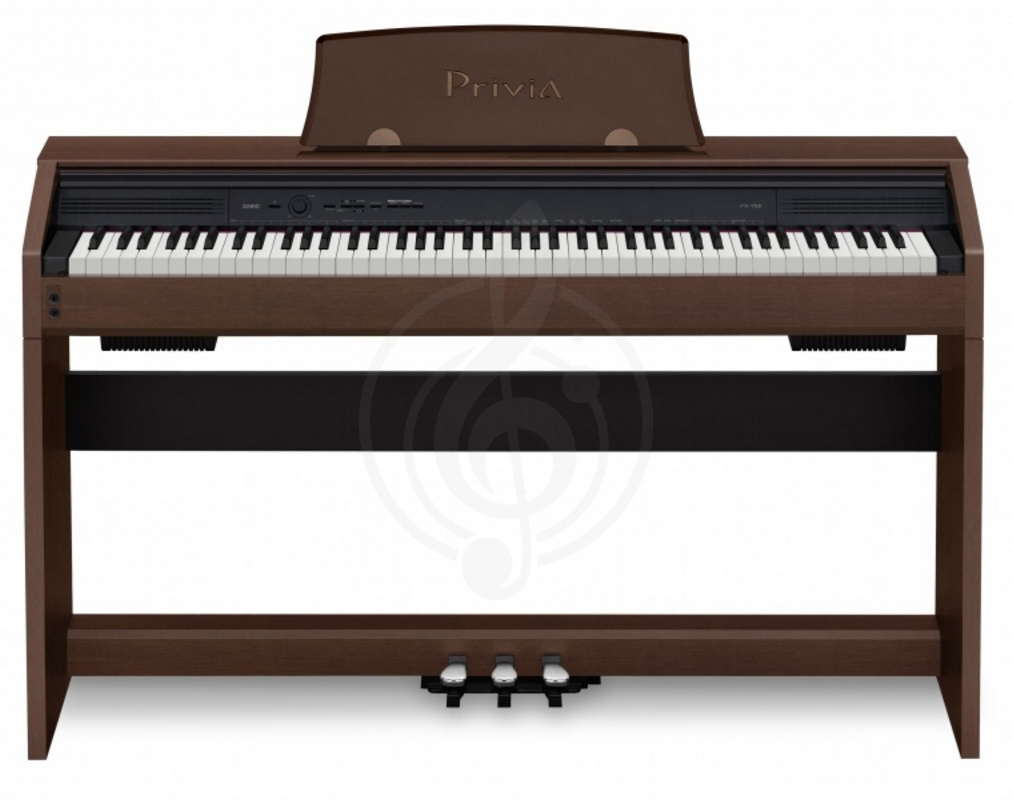 Цифровое пианино Цифровые пианино Casio Casio Privia PX-750BN, цифровое пианино PX-750BN - фото 2