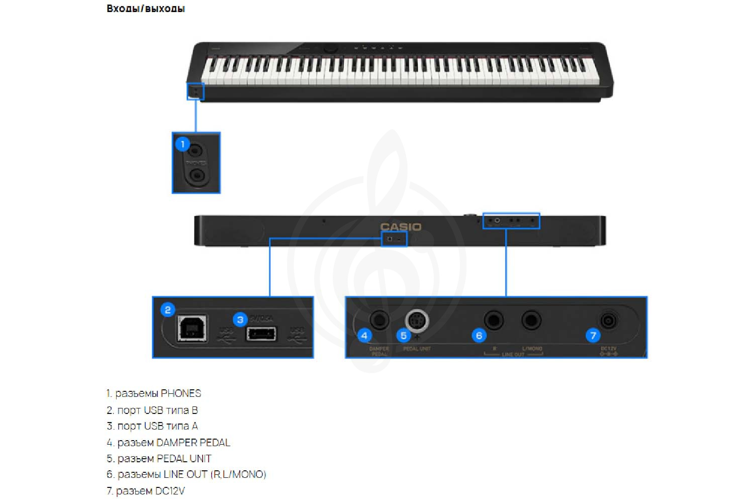 Цифровое пианино Casio PX-S1100BK - Цифровое пианино, Casio PX-S1100BK в магазине DominantaMusic - фото 9