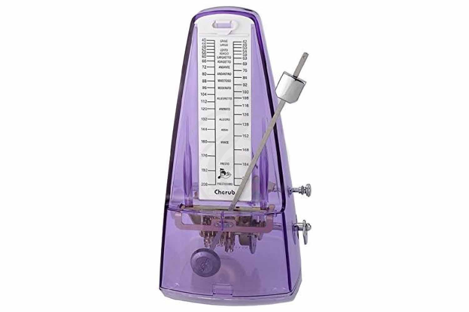 Метроном Cherub WSM-330TPURPLE - Механический метроном, Cherub WSM-330TPURPLE в магазине Доминанта мьюзик - фото 1
