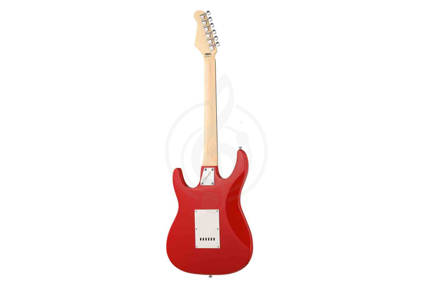 Электрогитара Stratocaster Clevan CST-10RD - Электрогитара, красная, Clevan CST-10RD в магазине DominantaMusic - фото 4