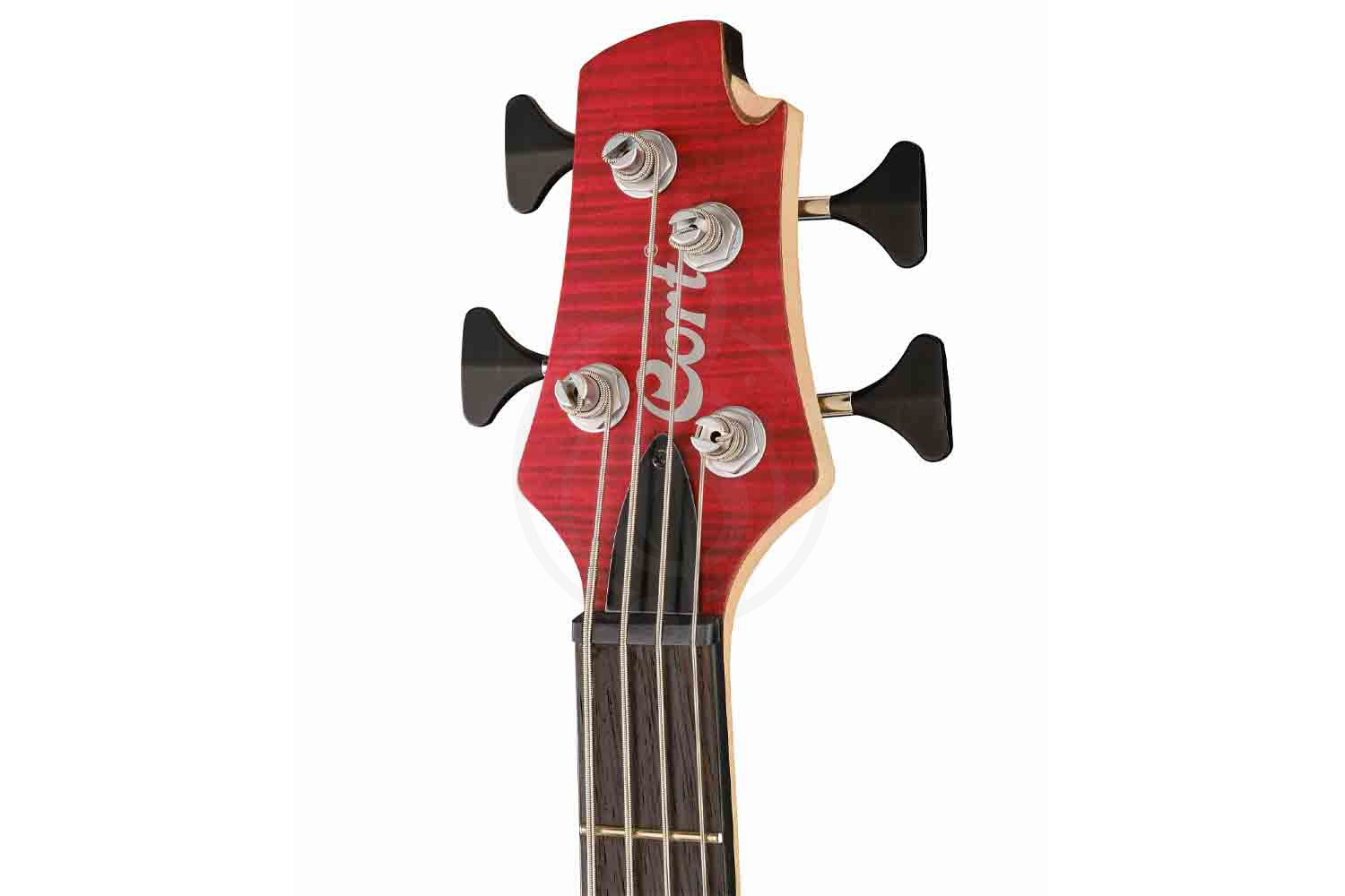 Бас-гитара Cort A4-Plus-FMMH-WBAG-OPBC Artisan Series - Бас-гитара, красная, с чехлом, Cort A4-Plus-FMMH-WBAG-OPBC в магазине DominantaMusic - фото 3