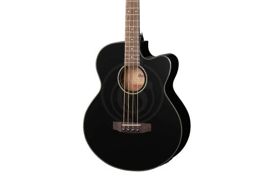 Бас-гитара Cort AB850F-BK-BAG Acoustic Bass Series - Электроакустическая бас-гитара, Cort AB850F-BK-BAG в магазине Доминанта мьюзик - фото 