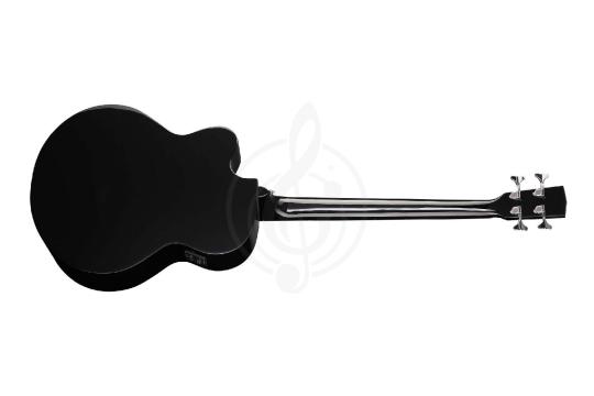 Бас-гитара Cort AB850F-BK-BAG Acoustic Bass Series - Электроакустическая бас-гитара, Cort AB850F-BK-BAG в магазине Доминанта мьюзик - фото 