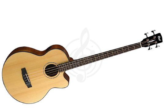 Изображение Cort AB850F-NAT-BAG Acoustic Bass Series - Электроакустическая бас-гитара