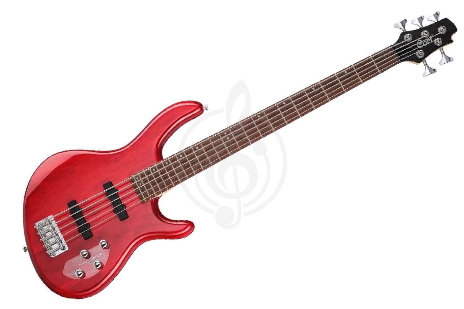 Бас-гитара Cort Action-Bass-V-Plus-TR Action Series - Бас-гитара 5-струнная, красная, Cort Action-Bass-V-Plus-TR в магазине DominantaMusic - фото 1