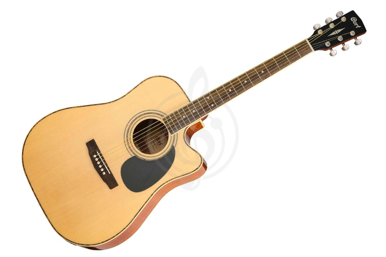 Электроакустическая гитара Cort AD880CE-NAT Standard Series - Электроакустическая гитара, Cort AD880CE-NAT Standard Series в магазине DominantaMusic - фото 1