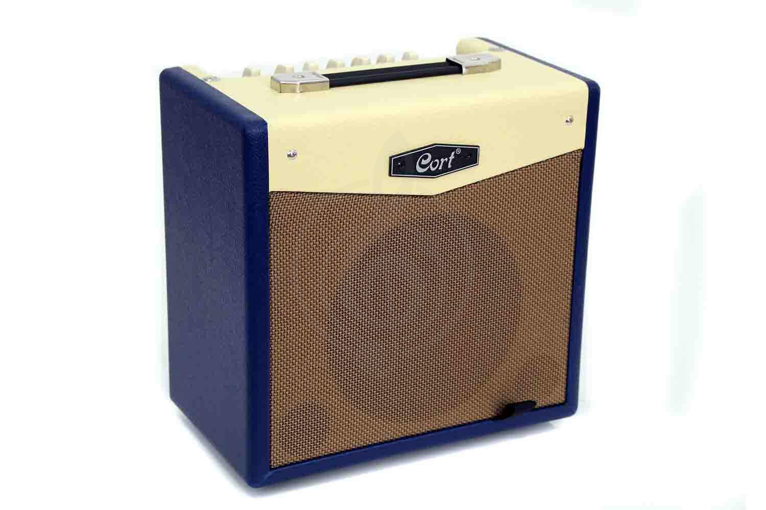 Комбоусилитель для электрогитары Cort CM30R-EU-DB CM Series - Гитарный комбоусилитель, синий, 30 Вт, Cort CM30R-EU-DB CM Series в магазине DominantaMusic - фото 2