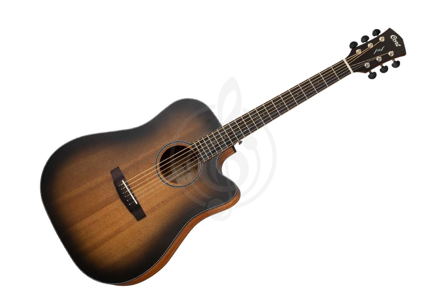 Электроакустическая гитара Cort CORE-DC-AMH-WCASE-OPBB Core Series - Электроакустическая гитара, Cort CORE-DC-AMH-WCASE-OPBB Core Series в магазине DominantaMusic - фото 1