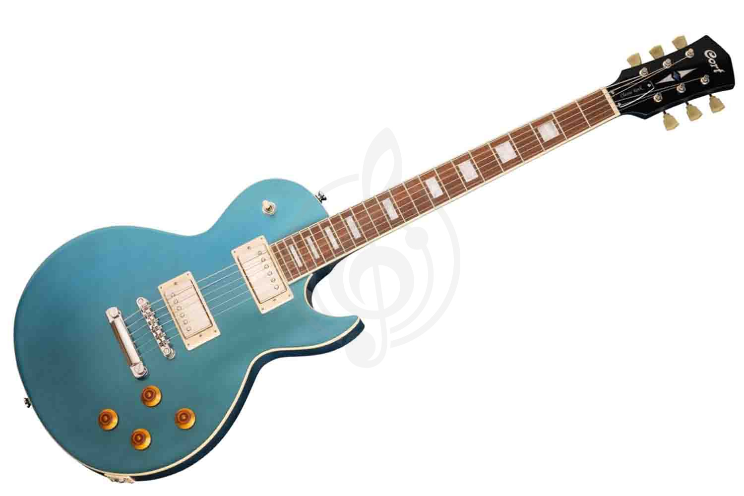 Электрогитара Les Paul Cort CR200-FBL Classic Rock - Электрогитара, синяя, Cort CR200-FBL Classic Rock в магазине DominantaMusic - фото 1