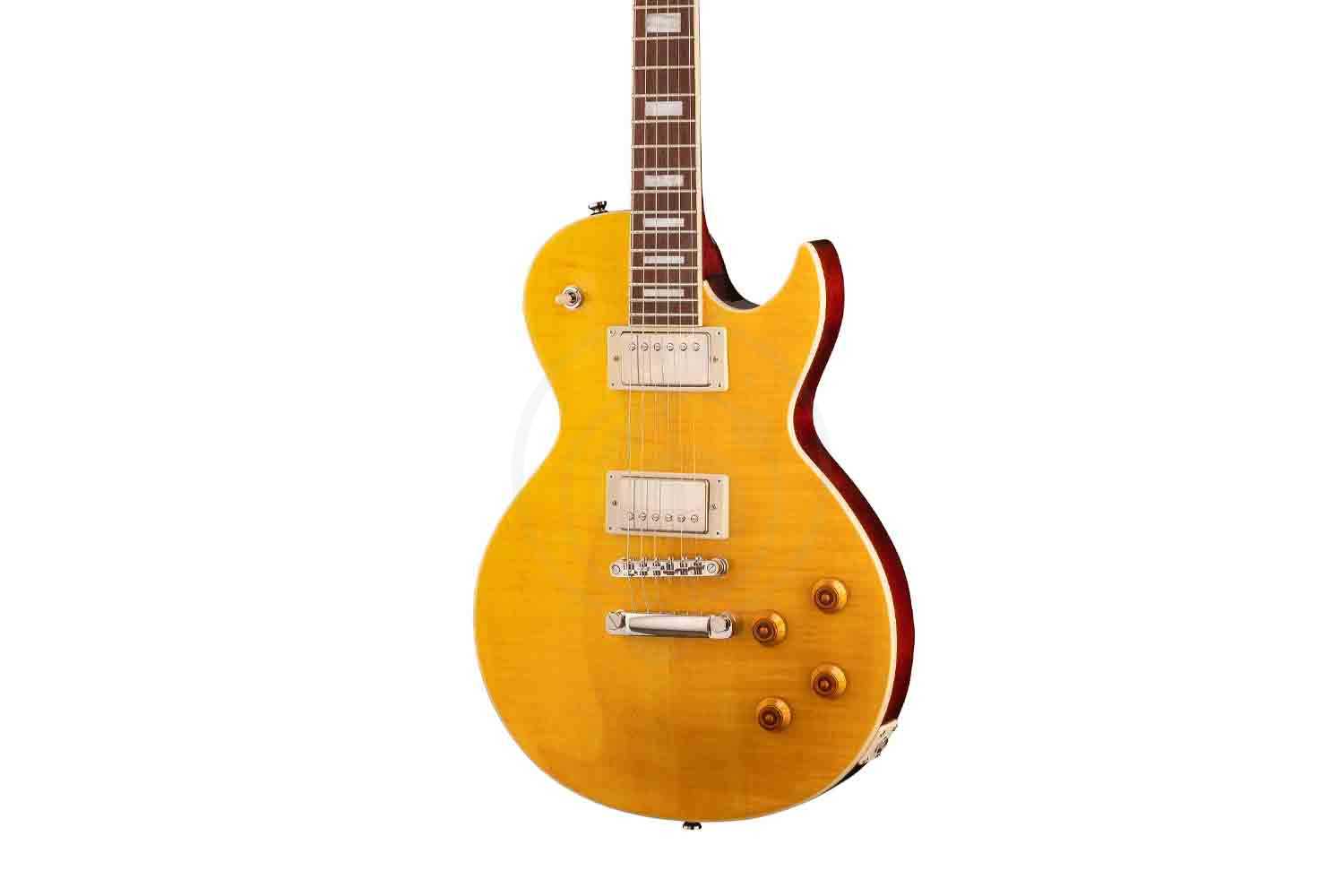 Электрогитара Les Paul Cort CR250-WBAG-ATA Classic Rock - Электрогитара, цвет янтарь, с чехлом,  CR250-WBAG-ATA в магазине DominantaMusic - фото 6